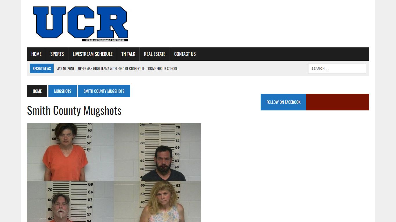 Smith County Mugshots | Upper Cumberland Reporter